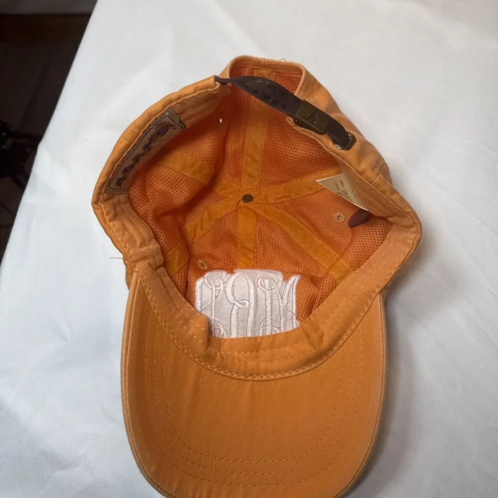 None orange monogram